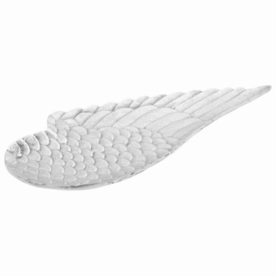 vidaXL Coș fructe 2 pcs Argintiu 40 x 18 x 4 cm Aluminiu foto