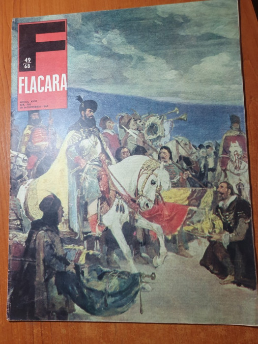 flacara 30 noiembrie 1968-bucuresti brasov cu trenul electric,50 ani de la unire