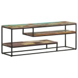 Cumpara ieftin Comoda TV, 130 x 30 x 45 cm, lemn masiv reciclat