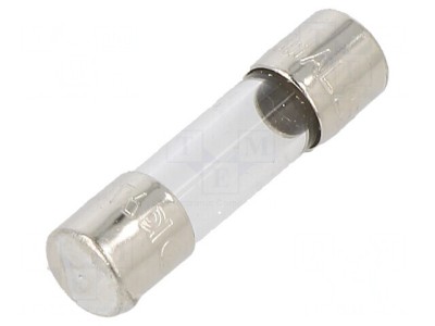 Siguranță ardere rapidă 63mA 250V 5x20mm alamă foto