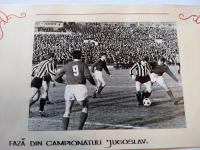 Foto (anii`60) fotbal - faza din Campionatul Iugoslav foto