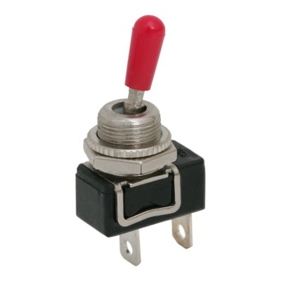 Comutator cu brat 1 circuit 3A 250V ON-OFF 09056 cu retinere foto