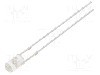 Dioda LED, 3mm, alba, 2180...3000mcd, 20mA, 2,7...3,4V, OPTOSUPPLY - OSW4DK3HE1B