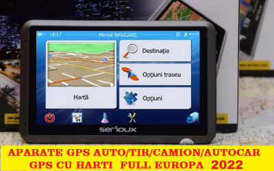 GPS Auto Navigatie AUTO, TAXI, GPS TIR, CAMION, IGO 3D Full EUROPA + RO 2022 foto