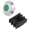 Comutator verde acţionat prin apăsare 22mm