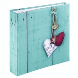 Album Foto Hama Rustico, 200 poze 10x15 cm, Multicolor, Hartie, Brosat, Personalizabil, 225x220 mm