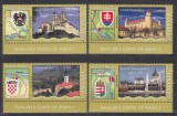 ROMANIA 2010 LP 1863 STEMELE DUNARII I SERIE MNH, Nestampilat