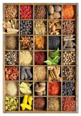 Puzzle Educa - Howard Shooter: Spices 1000 piese foto
