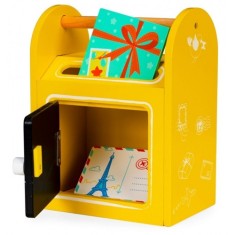 Cutie Pentru Scrisori Ecotoys din Lemn Pentru Copii foto