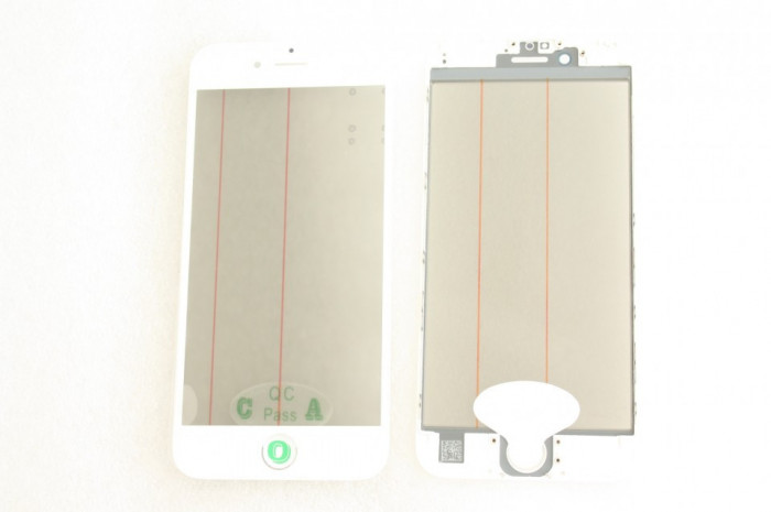 Geam 4in1 Apple iPhone 6S alb