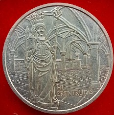 (A34) MONEDA DIN ARGINT AUSTRIA - 10 EURO 2006, ABATIA NONNBERG, TIRAJ 130.000 BUC