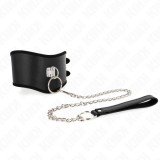 KINK - NECKLACE 65 CM WITH WIDE STRAP ADJUSTABLE 40-55 CM X 10 CM, KINK COLLAR &amp; GAG