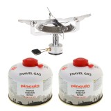 Set arzator camping Fox Outdoor + 2 butelii gaz 230 grame