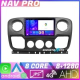 Navigatie Opel Movano Renault Master 2010 2021 EDOTEC-LITE Android Ecran 720P Octa Core 8 128 Carplay v2 CarStore Technology