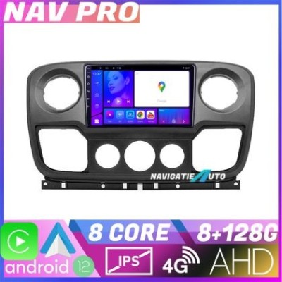 Navigatie Opel Movano Renault Master 2010 2021 EDOTEC-LITE Android Ecran 720P Octa Core 8 128 Carplay v1 CarStore Technology foto