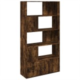 Cumpara ieftin Biblioteca, stejar fumuriu, 100x36x189 cm, lemn prelucrat