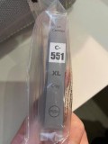 Cartus CLI-551YXL, Gri, Compatibil, Canon