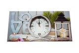 Ceas decorativ de perete, Love, 59 cm, DO12-2