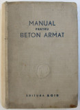 MANUAL PENTRU BETON ARMAT 1948