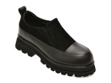 Mocasini EPICA negri, M1196, din piele naturala