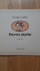 George Cosbuc - Povestea gastelor (1989) gistelor ilustratii de Vasile Olac foto