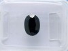 Safir Natural Albastru Inchis 1.68ct, Certificat Autenticitate, Taietura Ovala 8mm, Incalzit