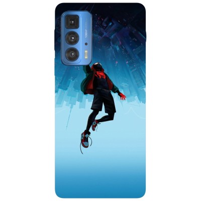 Husa compatibila cu Motorola Edge 20 Lite model Into the Spider Verse, Silicon, TPU, Viceversa foto