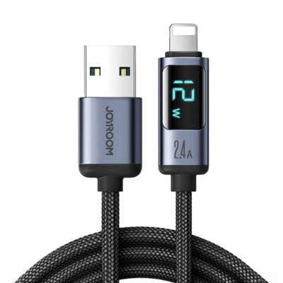 Cablu Date Si Incarcare Joyroom Prism USB-A Lightning 1,2 m, S-AL012A16 (negru) foto