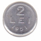 Romania 2 lei 1951 - RPR
