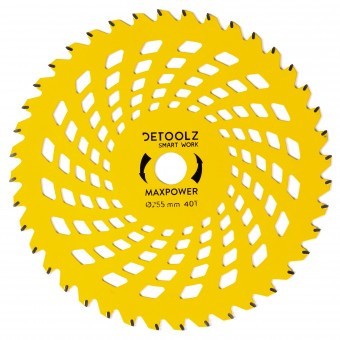 Disc motocositoare 40T Vidia, 255 x 25.4 x 2 mm, MaxPower foto