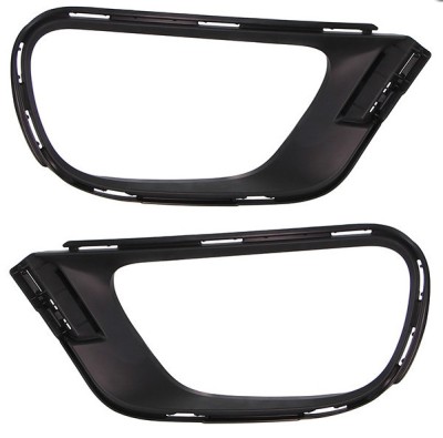 Rama grila bara protectie Citroen C3, 01.2020-, montare fata, stanga+dreapta, neted; negru, RapidAuto foto