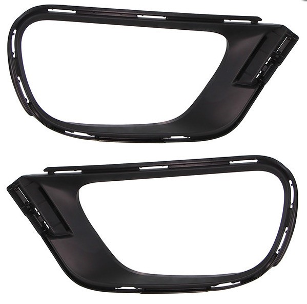 Rama grila bara protectie Citroen C3, 01.2020-, montare fata, stanga+dreapta, neted; negru, RapidAuto