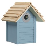 Casa din lemn pentru pasari Navaris, 25x20x17.9 cm, cu intrare metalica, 55458.02