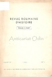 Revue Roumaine D&#039;Histoire, Tome IV, No. 1, 1965, Franceza, Istorie, Bucuresti