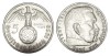 Q405 GERMANIA NAZISTA 5 MARCI REICHS MARK 1938 F ARGINT EF, Europa