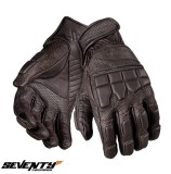 Cumpara ieftin Manusi barbati pentru scuter - motocicleta Naked vara Seventy model SD-N58 culoare: maro &ndash; degete tactile M (8 cm)