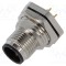 Conector M12 soclu tată 4 pini 4A 250V IP67 drept THT LUTRONIC