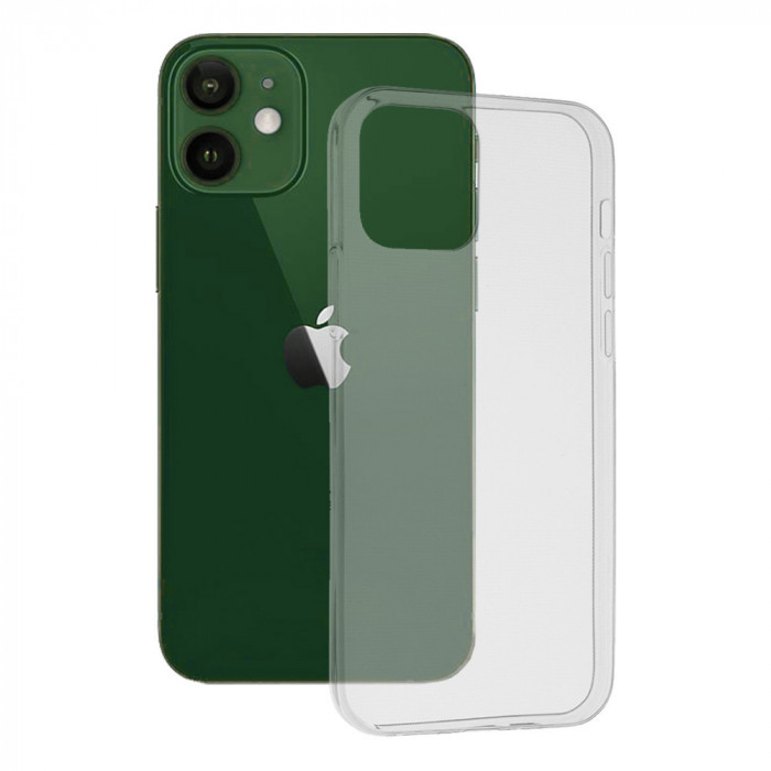 Husa pentru iPhone 12 / 12 Pro - Techsuit Clear Silicone - Transparenta