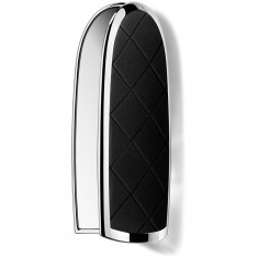 GUERLAIN Rouge G de Guerlain Double Mirror Case carcasă pentru ruj cu oglinda mica Dressed in Black (Luxurious Velvet)