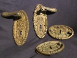 Lot manere din bronz pentru mobila de epoca sfarsit de sec XIX / deosebite