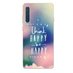 Husa Samsung Galaxy A9 2018 Silicon Gel Tpu Model Think Positive foto