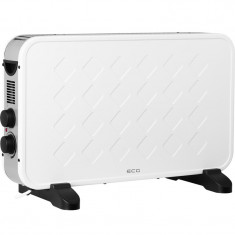 Convector electric de podea ECG TK 2070 Alb, 2000W, 2 trepte de putere