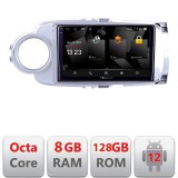 Navigatie Toyota Yaris 2010-2018 Android 12, 2K QLED, 8GB RAM, 128GB