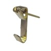 Agatatoare pentru tablou, alama, 27 mm + cui