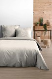 Cearsaf De Pilota Eden Pat Dublu King Size 260x240cm, Culoare Crem, 100% Bumbac Oeko Tex