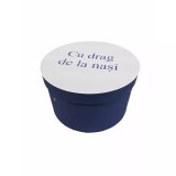 Cumpara ieftin Cutie Transport Trusou Botez, "Cu drag de la nasi" Bleumarin - CTB20