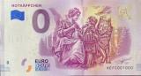 !!! 0 EURO SOUVENIR - GERMANIA , SCUFITA ROSIE - 2019.1 - UNC / SERIA BASME // NU TRIMIT PRIN CURIER
