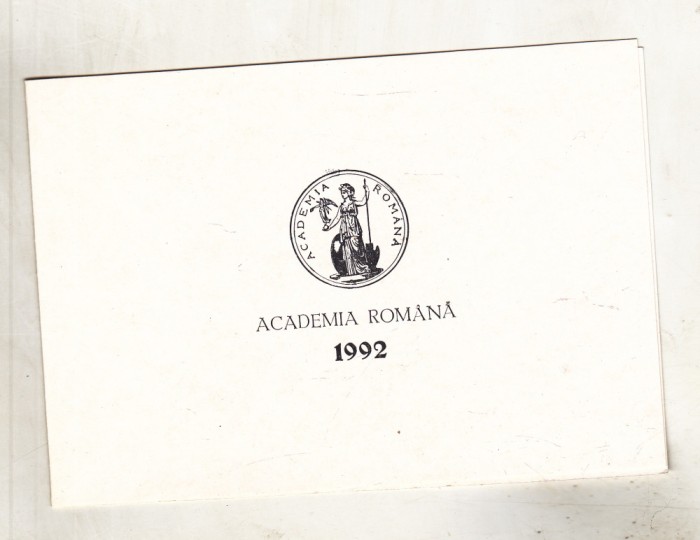 bnk cp Felicitare Academia Romana 1992