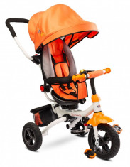 Tricicleta copii reversibila si pliabila Toyz Wroom Orange foto