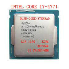 Procesor Quad i7-4771, 3.5GHz, Haswell, 8MB, Socket 1150, garantie foto